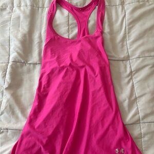 Under Armour Bright Pink Racerback Performance Tank